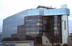 Inmarsat headquarters at Old Street in London, satellites Inmarsat headquarters at Old Street in London, satellites