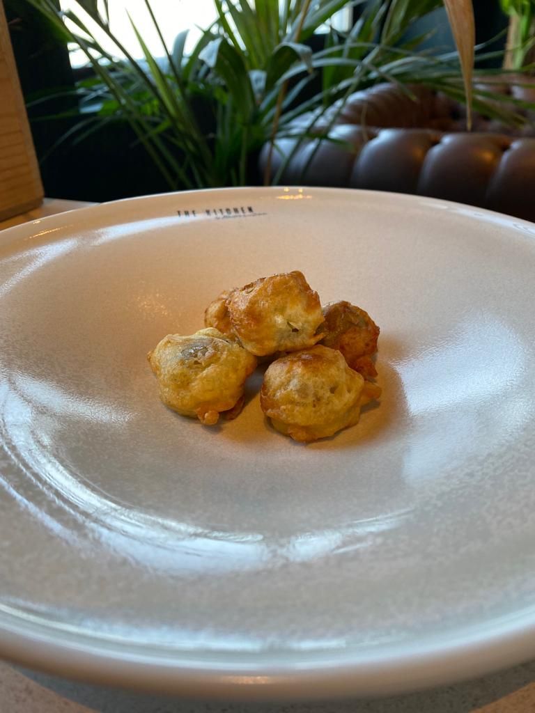 aceitunas en tempura