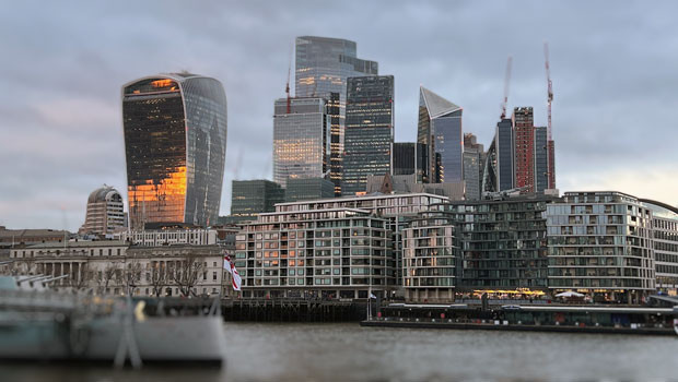 dl city of london square mile financial district skyline river thames london stock exchange lse ftse trading finance generic pexels