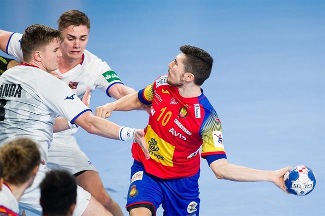 Alex Dujshebaev España República Checa Hispanos selección balonmano Europeo | HRS / SASA PAHIC SZABO ep alex dujshebaev espana republica checa hispanos seleccion balonmano europeo