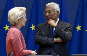 ep archivo   el presidente del consejo europeo antonio costa y la presidenta de la comision europea