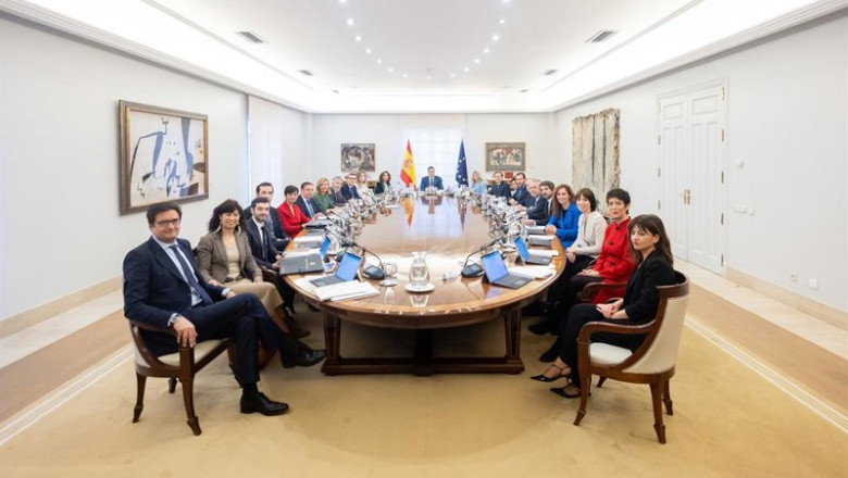 Eduardo Parra - Europa Press - Archivo ep archivo el presidente del gobierno pedro sanchezc junto a su equipo de ministros durante una