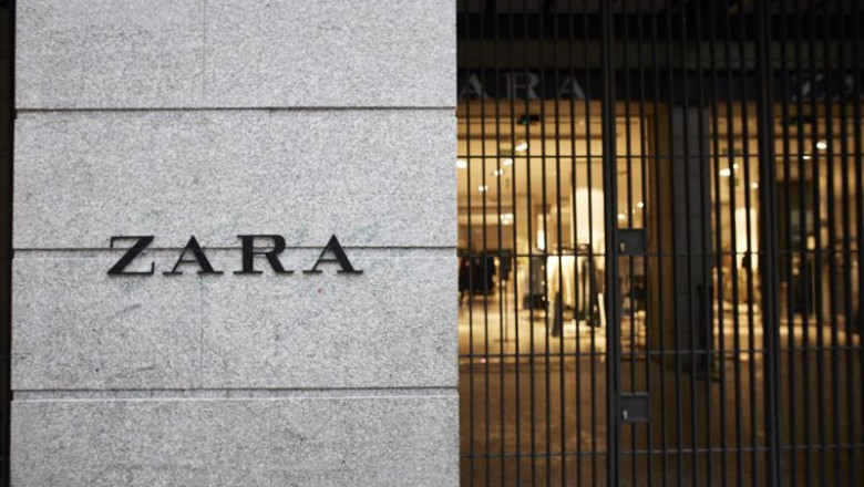 ep archivo - fachada de tienda de zara inditex ep archivo - fachada de tienda de zara inditex