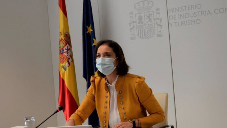 ep archivo   la ministra de industria comercio y turismo del gobierno reyes maroto