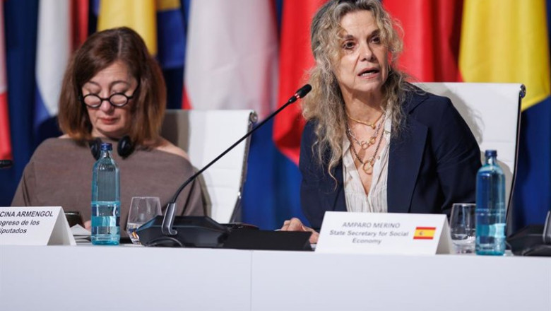 ep archivo   la presidenta del congreso francina armengol i y la secretaria de estado de economia