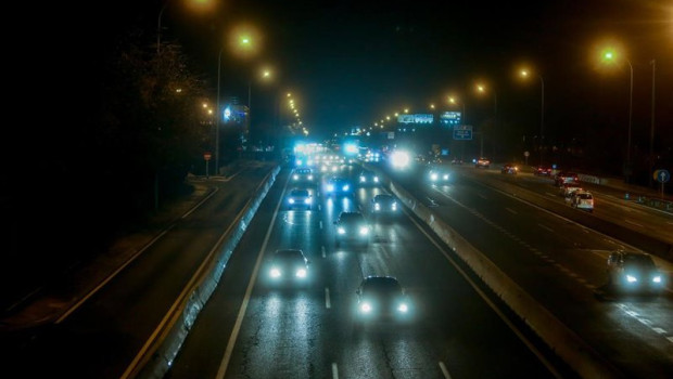 ep archivo   trafico en la carretera a 6 a 8 de diciembre de 2021 en madrid espana la operacion