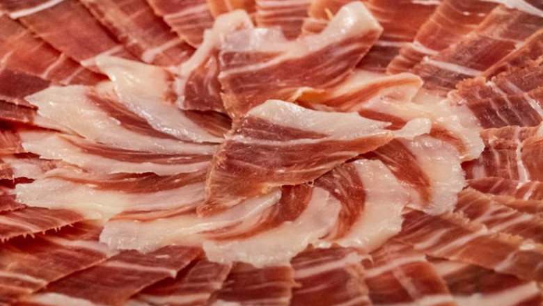 ep archivo   un plato de jamon iberico