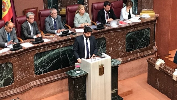 ep candidatola presidencia fernando lopez mirasla asamblea regionalla primera sesiondebateinvestidura