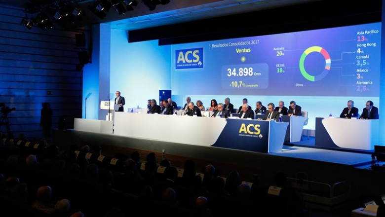 ep economiaempresas- acs repartira un dividendo complementario144 euros un