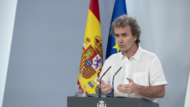 Moncloa ep el director del centro de alertas y emergencias sanitarias fernando simon durante una