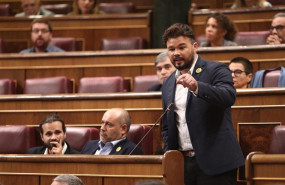 ep el portavoz de erc en el congreso gabriel rufian comparece en sesion de control al gobierno en