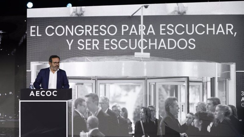 El presidente de Aecoc, Ignacio González, en la clausura del Congreso Aecoc Gran Consumo | AECOC ep el presidente de aecoc ignacio gonzalez en la clausura del congreso aecoc gran consumo