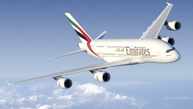 ep emirates vuelve a madrid con el a380 uno de los aviones de pasajeros mas grandes del mundo