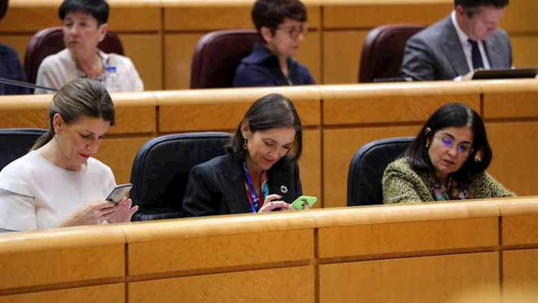 ep i-d la ministra de trabajo y economia social yolanda diaz la de industria comercio y turismo