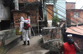ep imagen de una favela de rio de janeiro durante la pandemia de coronavirus en brasil