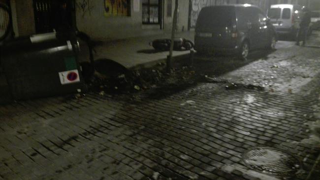 Incidentes en Lavapiés tras la muerte de un mantero | EUROPA PRESS ep incidenteslavapiesla muerteun mantero