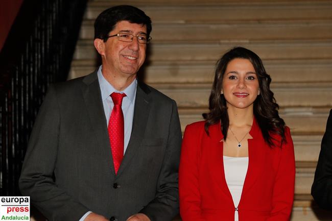 ep juan marin e ines arrimadas endesayunoseuropa press andalucia