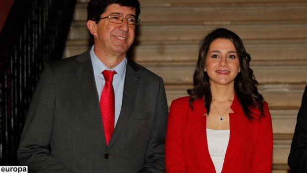 ep juan marin e ines arrimadas endesayunoseuropa press andalucia