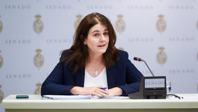 La directora de Energía de la Comisión Nacional de los Mercados y la Competencia (CNMC), Rocio Prieto, comparece ante la Comisión de Investigación sobre el apagón, en el Senado, a 27 de noviembre de 2025, en Madrid (España). Durante su comparecencia ha in | Gustavo Valiente - Europa Press ep la directora de energia de la comision nacional de los mercados y la competencia cnmc rocio