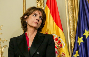 ep la exministra de justicia y futura fiscal general del estado dolores delgado en la toma de