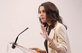 ep la lider de ciudadanos ines arrimadas en rueda de prensa tras su reunion con el presidente del