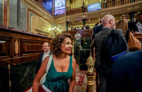 ep la ministra de hacienda maria jesus montero a su llegada a una sesion plenaria en el congreso de ep la ministra de hacienda maria jesus montero a su llegada a una sesion plenaria en el congreso de