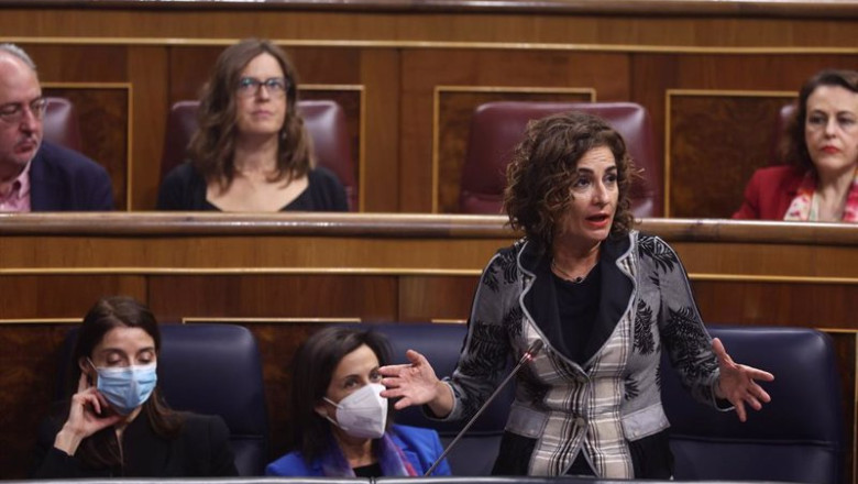 ep la ministra de hacienda maria jesus montero interviene este miercoles en el pleno del congreso ep la ministra de hacienda maria jesus montero interviene este miercoles en el pleno del congreso