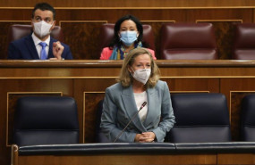 ep la vicepresidenta de asuntos economicos nadia calvino en el congreso