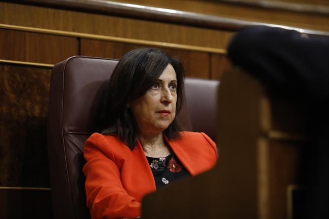 Margarita Robles en su escaño en el Congreso | EUROPA PRESS ep margarita roblessu escanocongreso