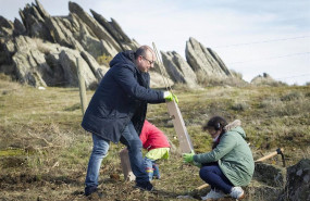 ep montemadrid completa la primera fase de reforestaaccion por el que se han plantado 1350 arboles
