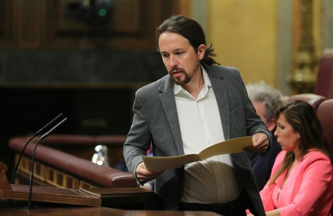 Pablo Iglesias en el Congreso | EUROPA PRESS ep pablo iglesiascongreso 20171011200102