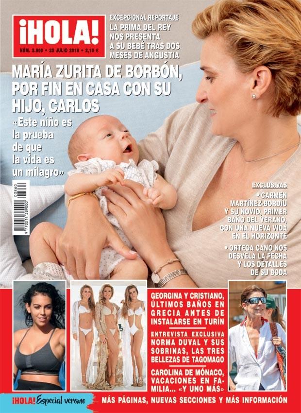 PORTADA DE LA REVISTA HOLA | HOLA ep portadala revista hola 20180718102503
