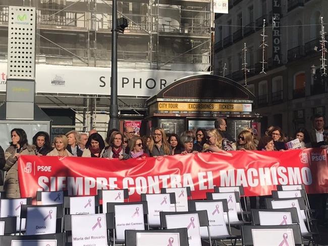 PSOE acto conmemorativo víctimas violencia género | EUROPA PRESS ep psoe acto conmemorativo victimas violencia genero