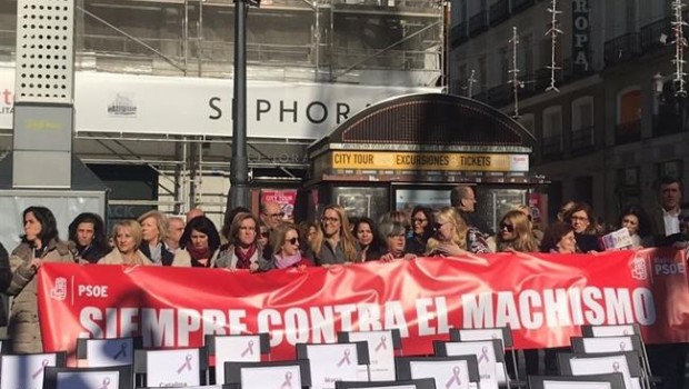 ep psoe acto conmemorativo victimas violencia genero