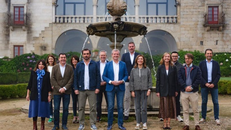 ep reunion del gobierno gallego en sober lugo ep reunion del gobierno gallego en sober lugo