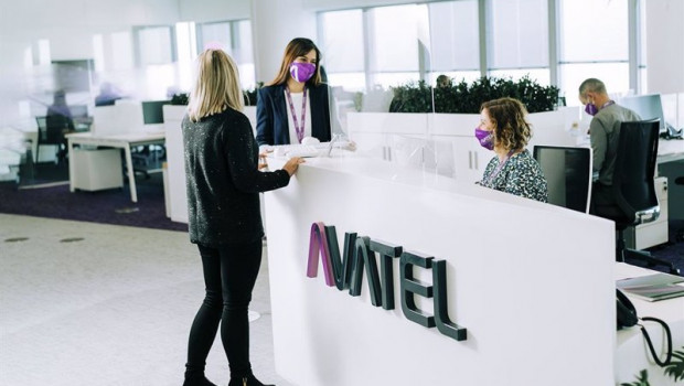 ep sede de la operadora de telecomunicaciones avatel en torre espacio madrid