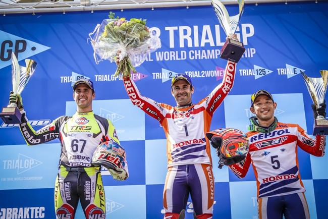 Toni Bou se impone en Bélgica y se escapa en el Mundial de Trial | REPSOL MEDIA SERVICE ep toni bouimponebelgicase escapamundialtrial