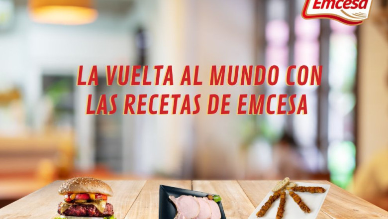 foto la vuelta al mundo con las recetas de emcesa