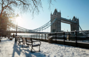 dl city of london tower bridge snow winter cold river thames bankside unsplash