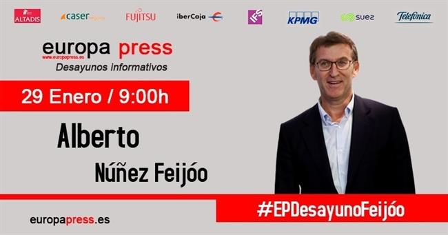 Alberto Núñez Feijóo participa en los Desayunos de Europa Press | EUROPA PRESS ep alberto nunez feijoo participalos desayunoseuropa press