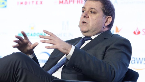 ep archivo   el presidente de correos juan manuel serrano durante la mesa redonda en 2022