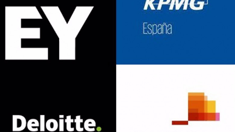Archivo - EY, KPMG, Deloitte y PwC son las denominadad 'Big Four'. | EUROPA PRESS - Archivo ep archivo ey kpmg deloitte y pwc son las denominadad big four