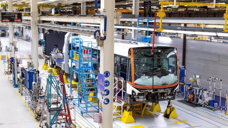 Archivo - Producción de un autobus de Iveco. | IVECO - Archivo ep archivo produccion de un autobus de iveco