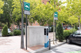 ep archivo   puntos de recarga vehiculos electricos en las calles de tres cantos