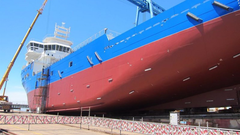 ep barco oceanix iii en los astilleros de cotnsa