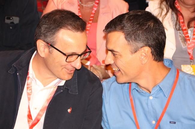 Diego Saura y Pedro Sánchez (PSOE) | PSOE ep diego saurapedro sanchez psoe