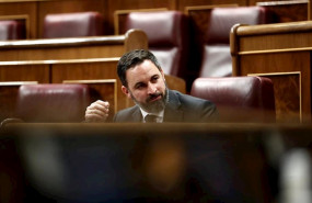 ep el lider de vox santiago abascal en el pleno del congreso