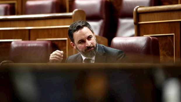 ep el lider de vox santiago abascal en el pleno del congreso