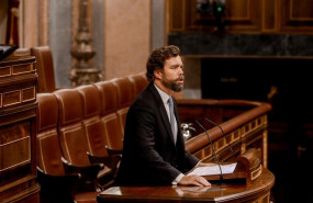 ep el portavoz de vox en el congreso de los diputados ivan espinosa de los monterosdurante su