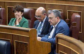 ep el portavoz del pnv en el congreso aitor esteban 1d durante una sesion plenaria en el congreso de